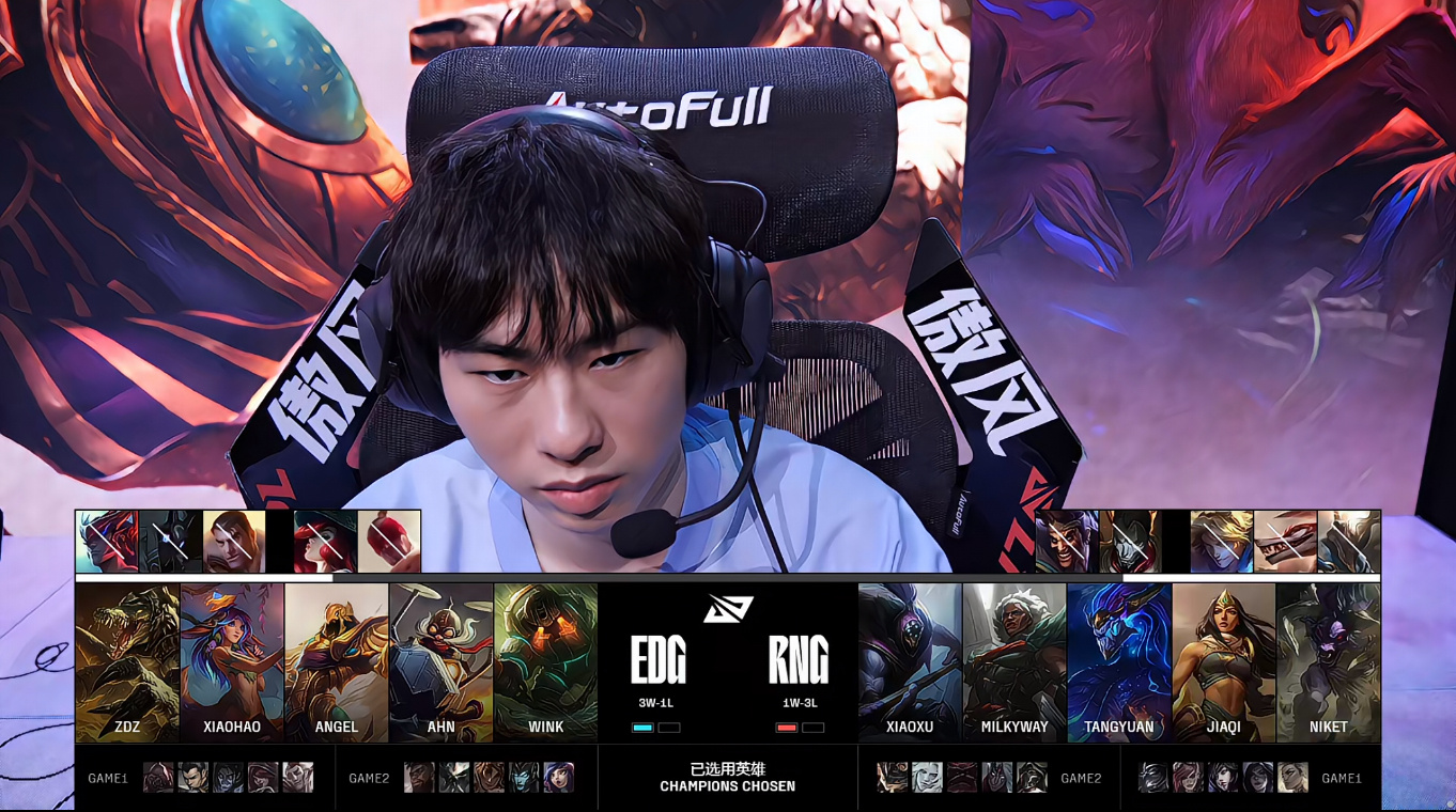 包含RNG鏖战BRO，CoreJJ极限生还后反打宿敌对决成都决赛之夜，技惊四座的词条